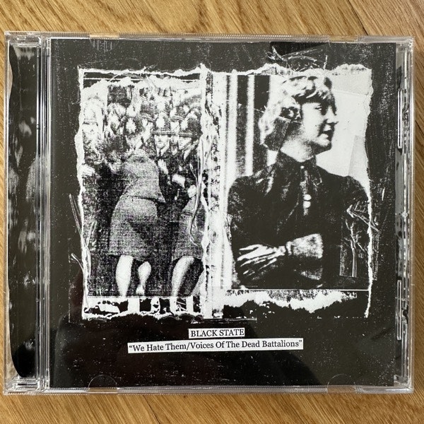 BLACK STATE We Hate Them / Voices Of The Dead Battalions (Filth And Violence - Finland original) (NM) CD