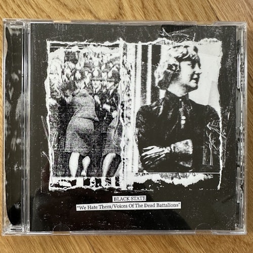 BLACK STATE We Hate Them / Voices Of The Dead Battalions (Filth And Violence - Finland original) (NM) CD