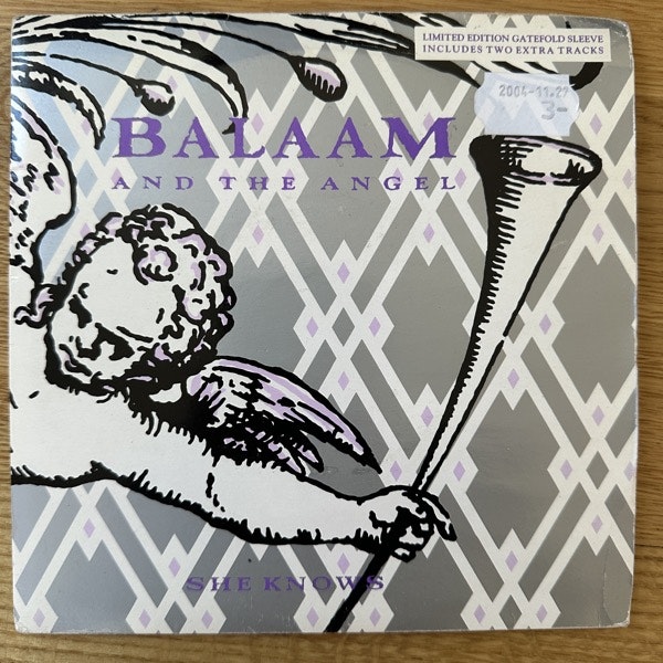 BALAAM AND THE ANGEL She Knows (Virgin - UK original) (VG/VG+) 2x7"