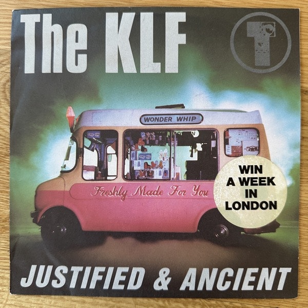 KLF, the Justified & Ancient (Coma - Scandinavia original) (VG+/EX) 7"
