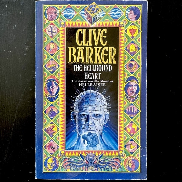 HELLBOUND HEART, the Clive Barker (VG) BOOK