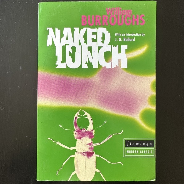 NAKED LUNCH William S. Burroughs (EX) BOOK