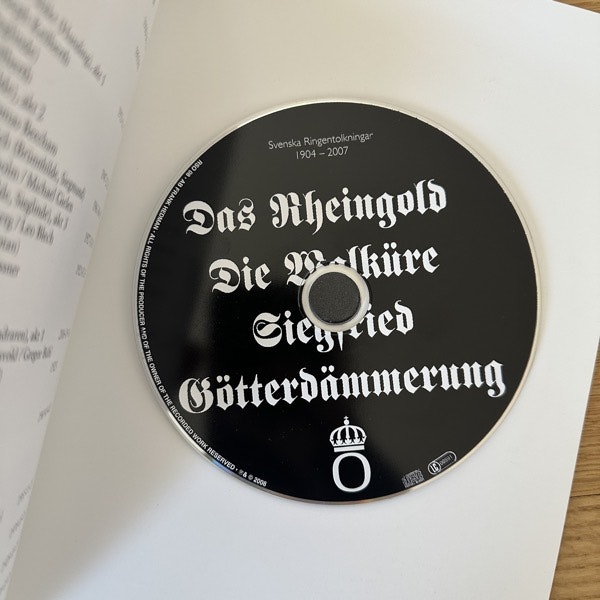 DAS RHEINGOLD DIE WALKÜRE SIEGFRIED GÖTTERDÄMMERUNG (EX) BOOK+CD