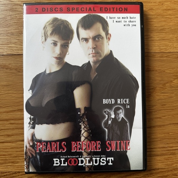 PEARLS BEFORE SWINE / BLOODLUST (Njuta Films) (NM) 2xDVD