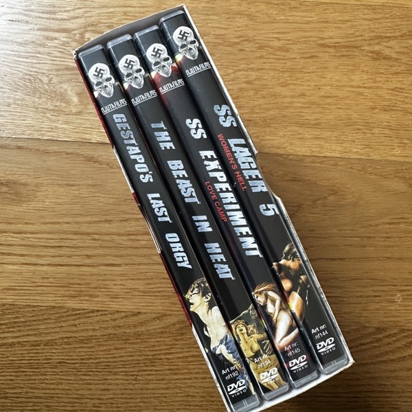 NAZISPLOITATION COLLECTION, the (Njuta Films) (VG+/NM) 4xDVD BOX