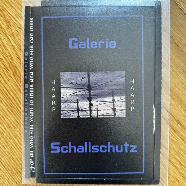 GALERIE SCHALLSCHUTZ HAARP (Tesco - Germany original) (EX) CD