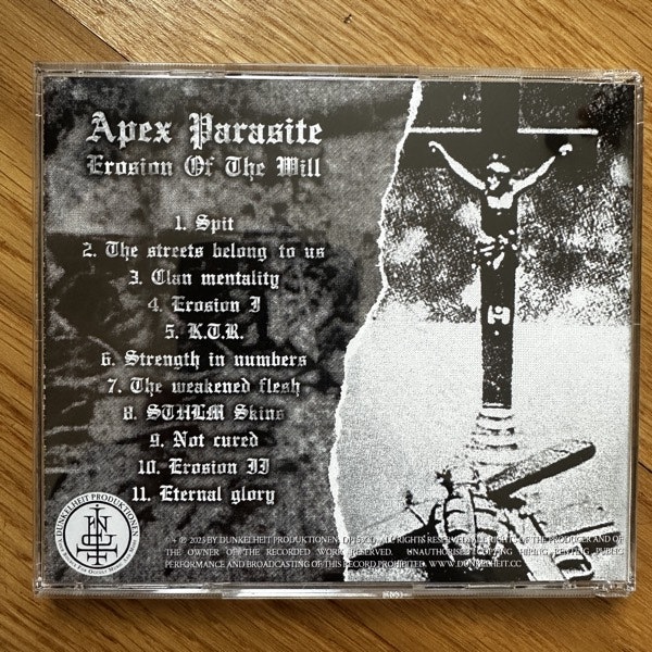APEX PARASITE Erosion Of The Will (Dunkelheit - Germany original) (NM) CD