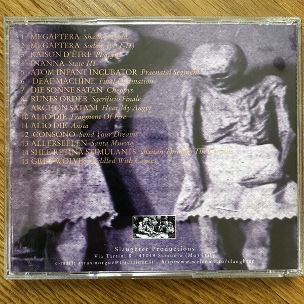VARIOUS Death Odors (Slaughter - Italy second edition) (NM) CD