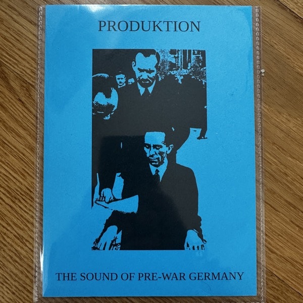 PRODUKTION The Sound Of Pre-War Germany (menstrualrecordings - Italy reissue) (NM) CD