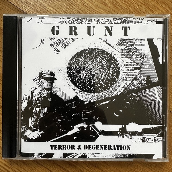 GRUNT Terror & Degeneration (Industrial Recollections – Finland reissue) (NM) CD