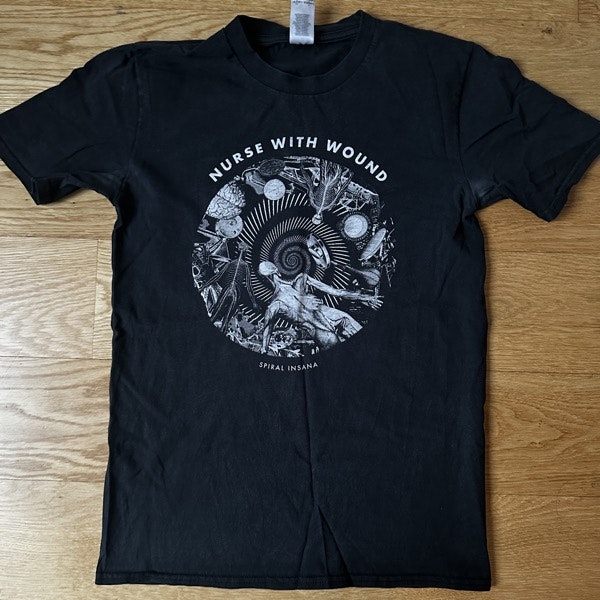 NURSE WITH WOUND Spiral Insana (S) (USED) T-SHIRT