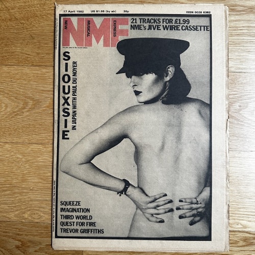 NME 17 April 1982 Siouxsie cover (VG+) MAGAZINE