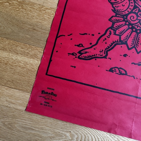 SAINT VITUS / COUNT RAVEN Tour 1990 (VG+) POSTER
