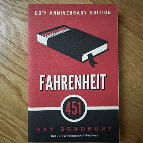FAHRENHEIT 451 Ray Bradbury (NM) BOOK