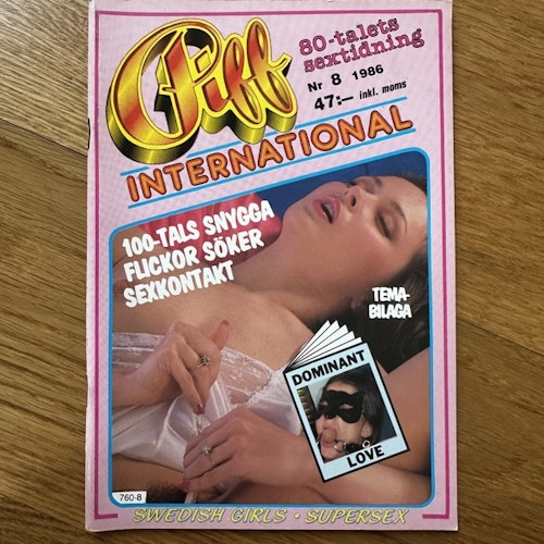 PIFF Nr 8 1986 (EX) MAGAZINE