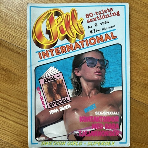 PIFF Nr 6 1986 (VG+) MAGAZINE