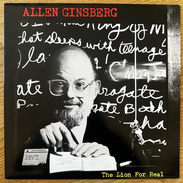 ALLEN GINSBERG The Lion For Real (Great Jones - USA original) (EX/VG+) LP