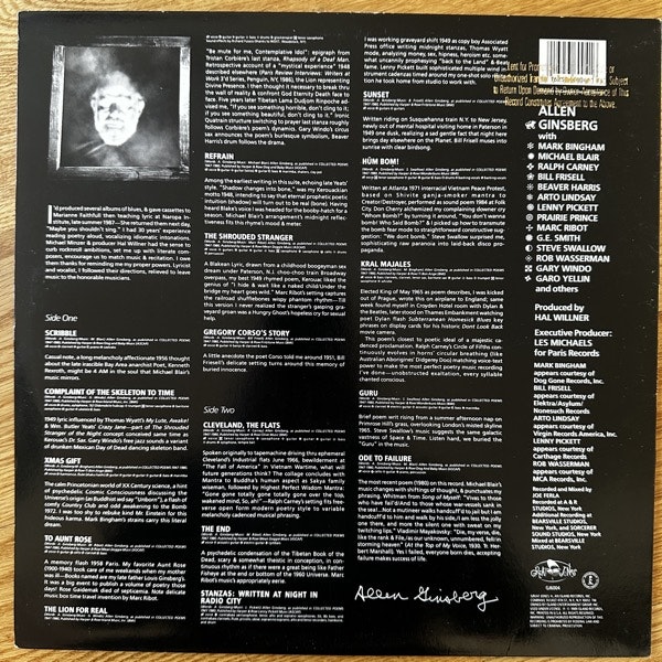 ALLEN GINSBERG The Lion For Real (Great Jones - USA original) (EX/VG+) LP