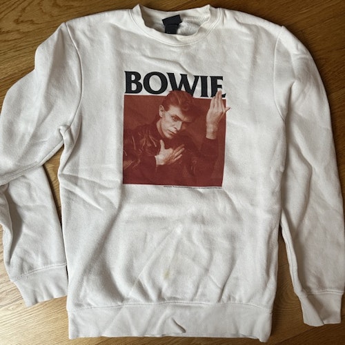 DAVID BOWIE Bowie (XS) (USED) SWEATSHIRT