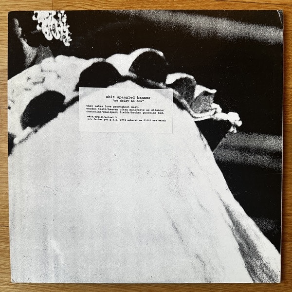 SHIT SPANGLED BANNER No Dolby No DBX (Ecstatic Yod – USA original) (EX) LP