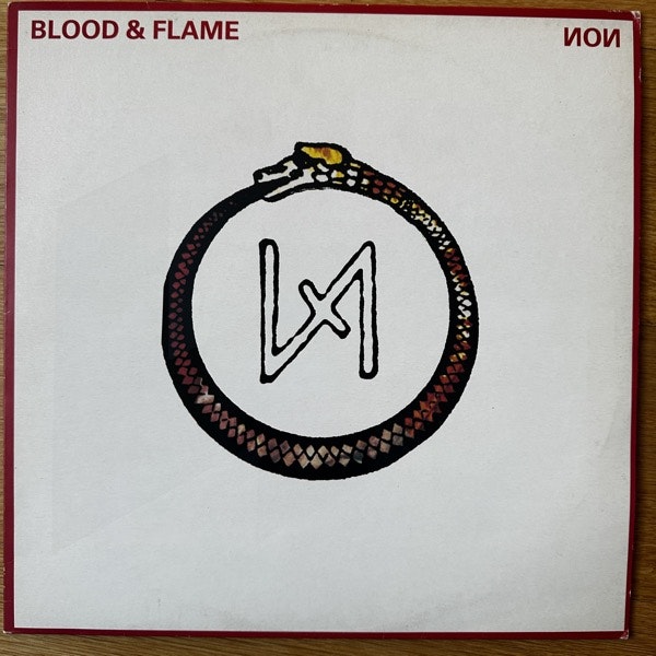 NON Blood & Flame (Mute - UK original) (VG+/EX) LP