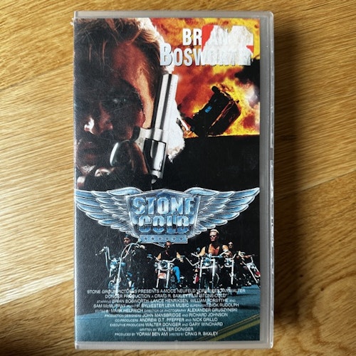 STONE COLD (VG+/EX) VHS