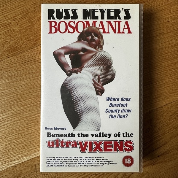 BENEATH THE VALLEY OF THE ULTRA VIXENS Russ Meyer (EX) VHS