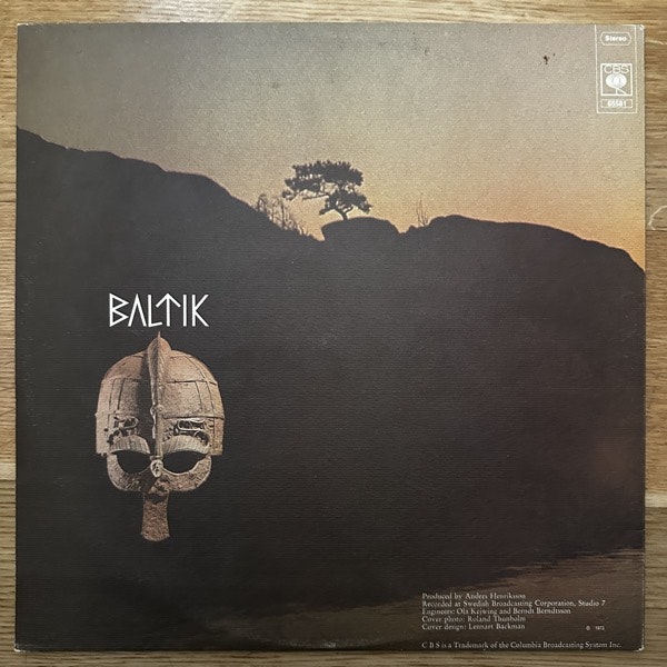 BALTIK Baltik (CBS - Sweden original) (VG+) LP