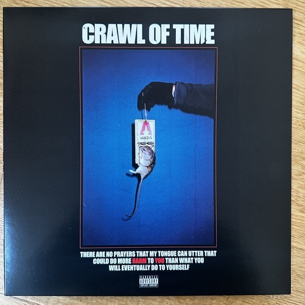 CRAWL OF TIME There Are No Prayers My Tongue Can Utter That Could Do More Harm To You Than What You Will Eventually Do To Yourself (Cloister - USA original) (NM) LP