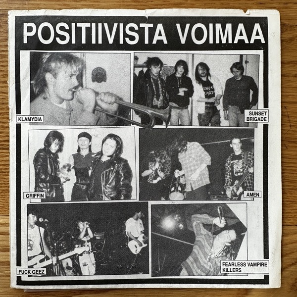 VARIOUS Positiivista Voimaa (SHJ - Finland original) (VG/VG+) 7"