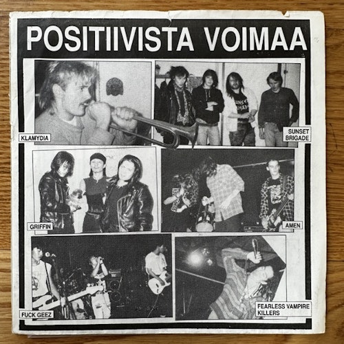 VARIOUS Positiivista Voimaa (SHJ - Finland original) (VG/VG+) 7"