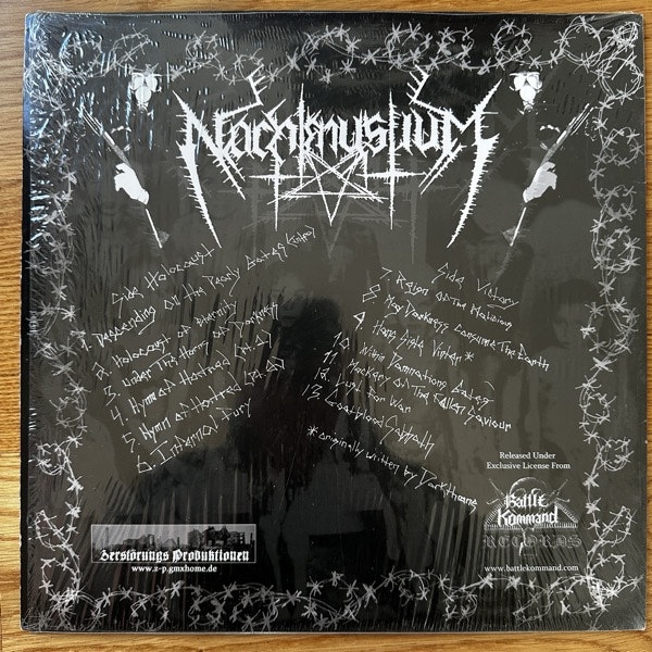 NACHTMYSTIUM The First Attacks: Demos 2000 - 2001 (Zerstörungs - Germany original) (EX/NM) LP