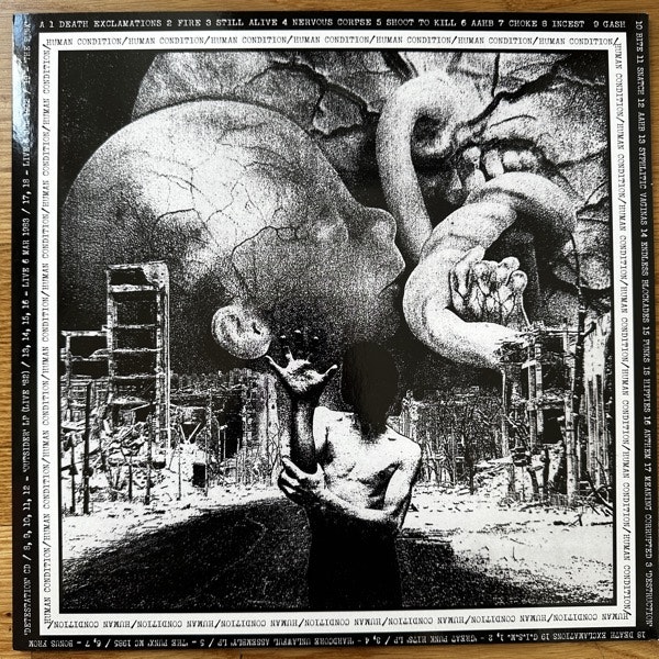 G.I.S.M. Human Condition (No label - Germany reissue) (NM/EX) LP