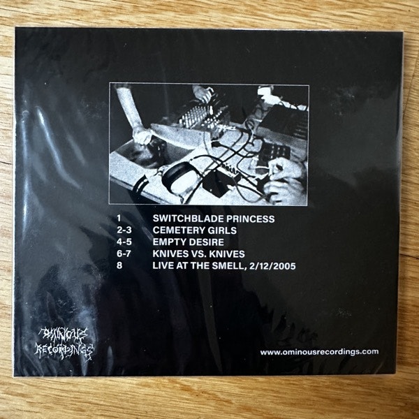 KNIVES Violent Distillation (Ominous - Sweden original) (SS) CD