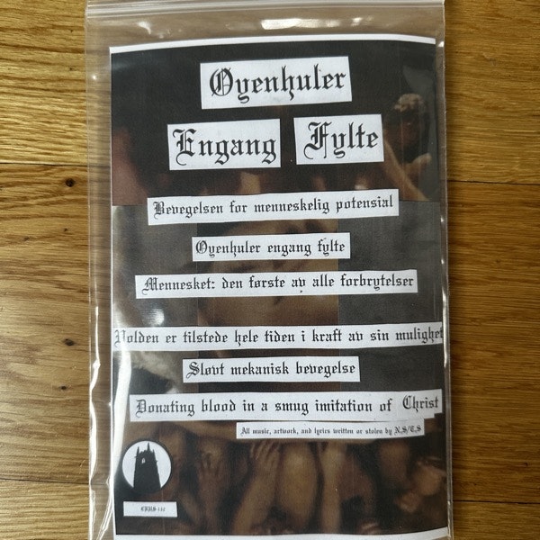 LUST FIST Øyenhuler Engang Fylte (Cloister - USA original) (NM) TAPE