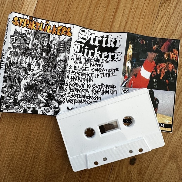 STRIKTLICKERS Kniven Tar Kniven Ger (Skuggsidan - Sweden original) (NM) TAPE