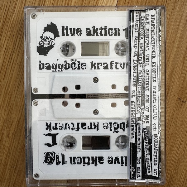 VARIOUS Live Aktion 11/9 Klabböle Kraftverk 2002-2004 (No label - Sweden original) (NM) 2xTAPE