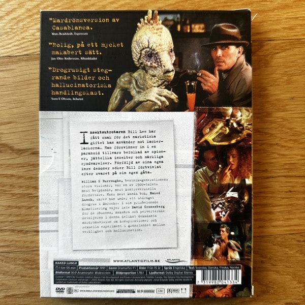 NAKED LUNCH (EX/NM) DVD