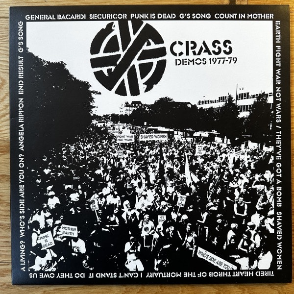 CRASS Demos 1977-79 (No label - Reissue) (NM) LP