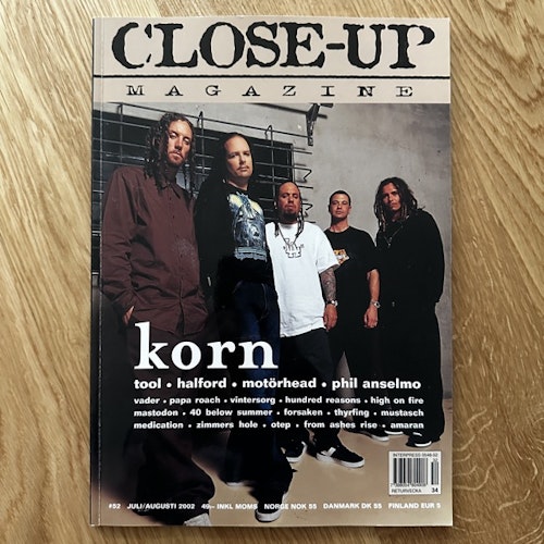 CLOSE-UP MAGAZINE #52 2002 (EX) MAGAZINE