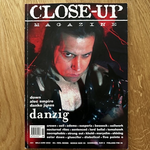 CLOSE-UP MAGAZINE #51 2002 (VG+) MAGAZINE