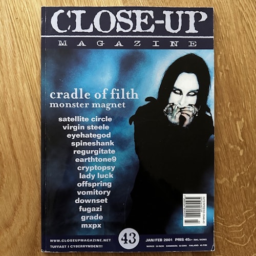 CLOSE-UP MAGAZINE #43 2001 (VG+) MAGAZINE