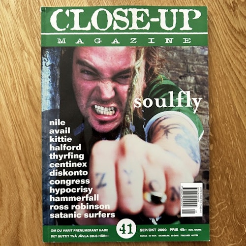 CLOSE-UP MAGAZINE #41 2000 (VG+) MAGAZINE