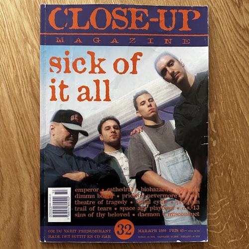 CLOSE-UP MAGAZINE #32 1999 (VG+) MAGAZINE