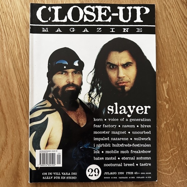 CLOSE-UP MAGAZINE #29 1998 (EX) MAGAZINE