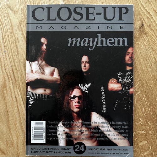 CLOSE-UP MAGAZINE #24 1997 (VG+) MAGAZINE