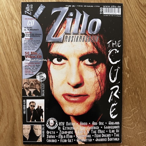 ZILLO MUSIKMAGAZIN #7 2003 (EX) MAGAZINE + CD and VCD