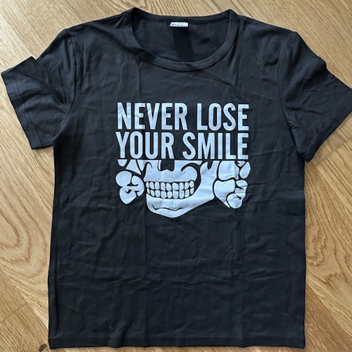 NEVER LOSE YOUR SMILE (Women M) T-SHIRT