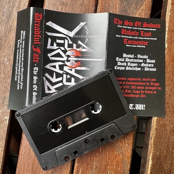 DREADFUL FATE The Sin Of Sodom (Iron Fist - Sweden original) (NM) TAPE