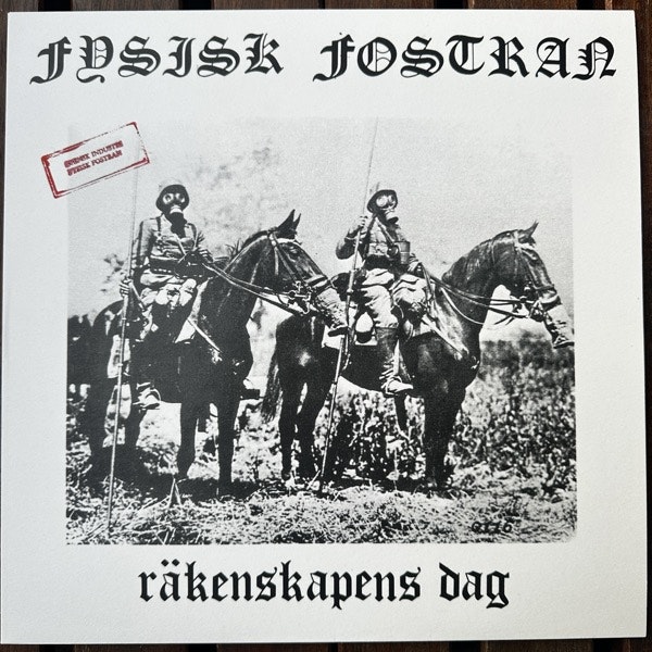 FYSISK FOSTRAN Räkenskapens Dag (Fördämning Arkiv – Sweden original) (NM) LP
